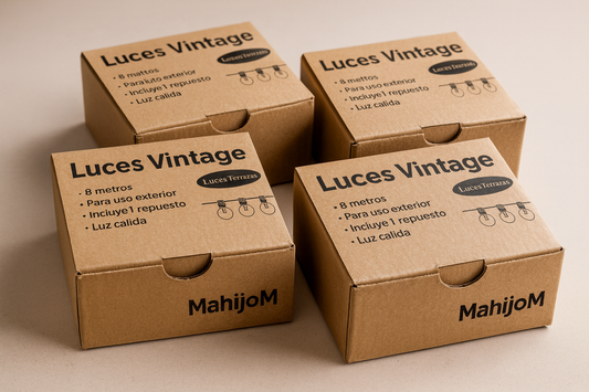 Paquete 32 Metros Luces Vintage